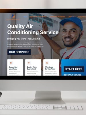 HVAC web design